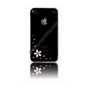 Чехол Bling My Thing Flower Case Pink Mix Clear for iPhone 4 (11-00-3-10)